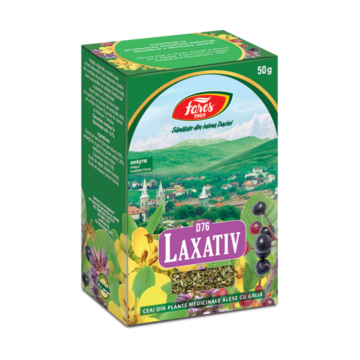 Laxativ, D76, ceai la punga 50 gr