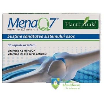 Mena Q7 Vitamina K2 naturala 30 capsule