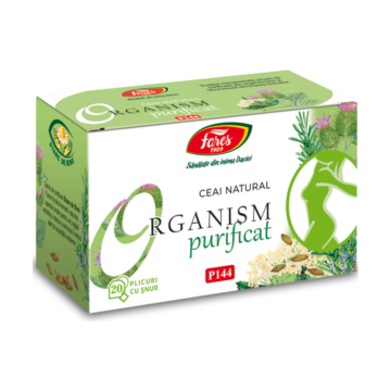 Organism purificat (detoxifiant), ceai la plic P144