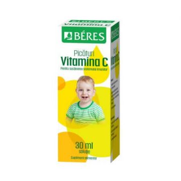 Picături Vitamina C, 30 ml, Beres Pharmaceuticals