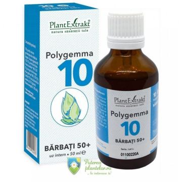 Polygemma 10 Barbati 50+ 50 ml