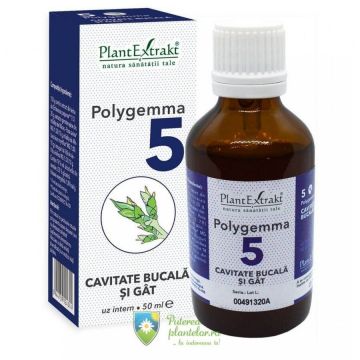 Polygemma 5 Cavitate Bucala si Gat 50 ml