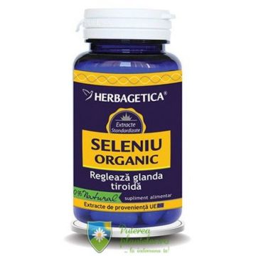 Seleniu Organic 100mcg 60 capsule