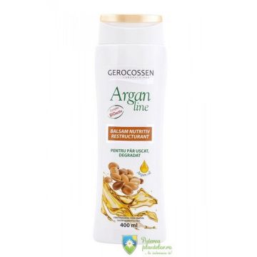 Balsam de par nutritiv restructurant Argan Line 400 ml