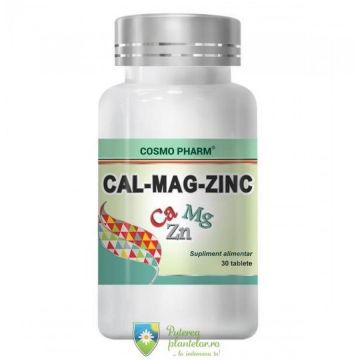 Calciu Magneziu Zinc 30 capsule