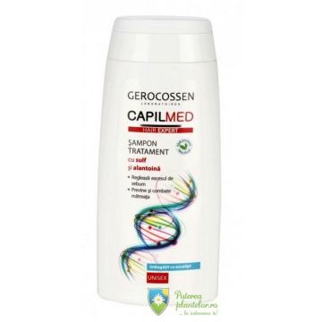 CapilMed Sampon cu Sulf si Alantoina (par cu sebum) 275 ml