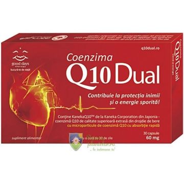 Coenzima Q10 60mg Dual Barny's 30 capsule