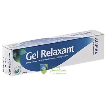 Gel Relaxant cu spanz, castan, ienupar 70 gr