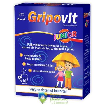 Gripovit Junior 10 plicuri