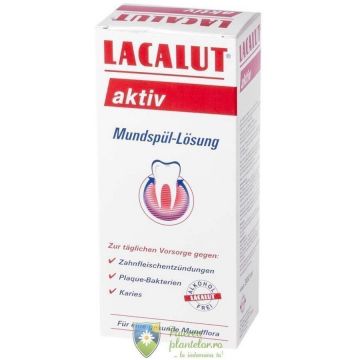 Lacalut Aktiv apa de gura 300 ml