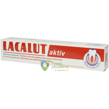 Lacalut Aktiv pasta de dinti medicinala 75 ml