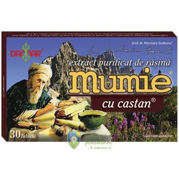 Mumie Extract de rasina cu Castan 30 tablete