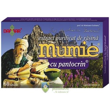 Mumie Extract de rasina cu Pantocrin 60 tablete
