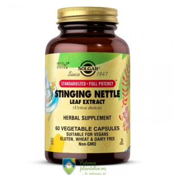 Nettle Leaf extract (urzica) 60 capsule vegetale