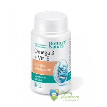 Omega 3 + Vitamina E 30 capsule