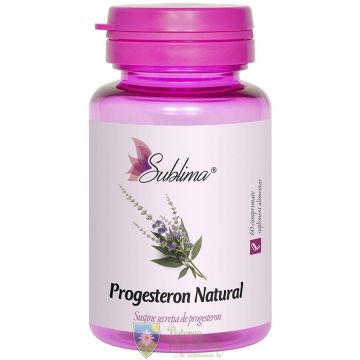 Progesteron Natural Sublima 60 comprimate