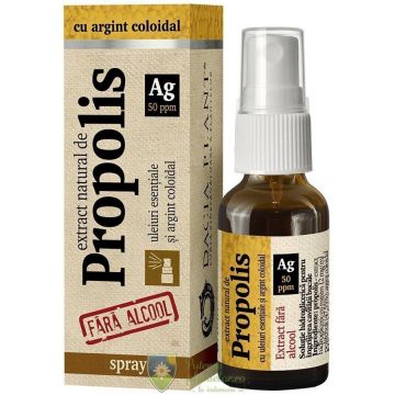 Propolis cu Argint coloidal fara alcool Spray 20 ml