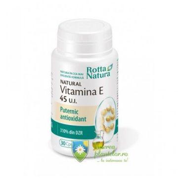 Vitamina E naturala 45 UI 30 capsule