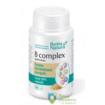 B Complex natural 30 capsule