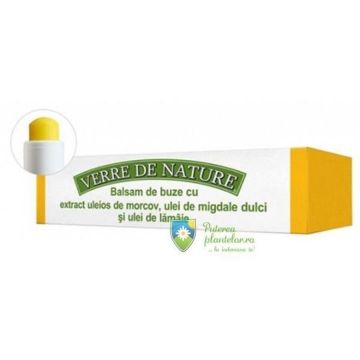 Balsam buze cu extract de morcovi, ulei de migdale si lamaie 4.8 gr