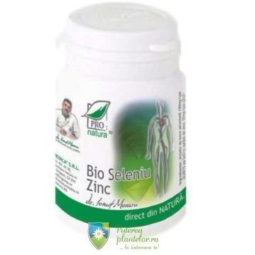 Bio Seleniu Zinc 60 capsule