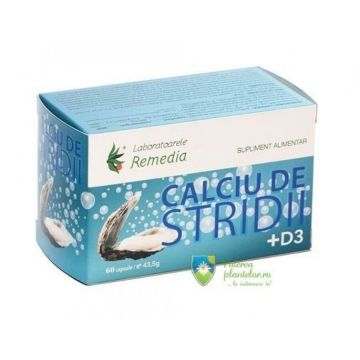 Calciu de Stridii + D3 60 capsule