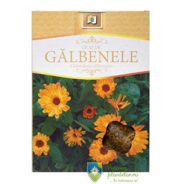 Ceai Galbenele Flori 50 gr