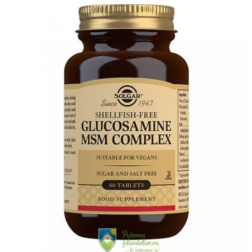 Complex Glucozamina MSM 60 tablete Complex Glucozamina MSM 60 tablete