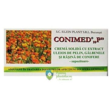 Conimed P Supozitoare Pelin si Galbenele 10*1.5 gr