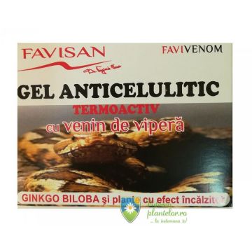 Gel anticelulitic cu Venin de vipera Favivenom 200 ml