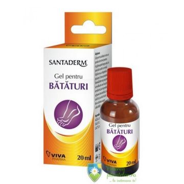 Gel pentru bataturi SantaDerm 20 ml