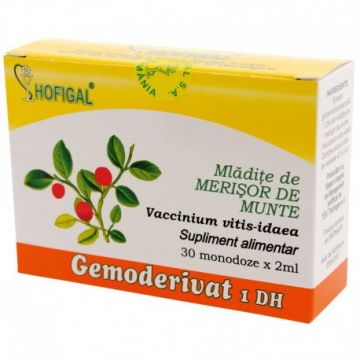 Gemoderivat mladite de Merisor de munte 30 monodoze