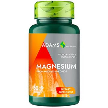 Magneziu 375mg 30 tablete 1+1 Gratis