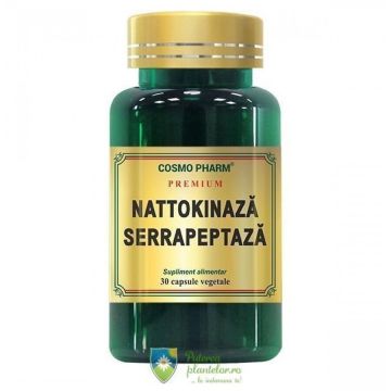 Nattokinaza Serrapeptaza Premium 30 capsule