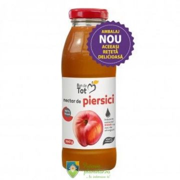 Nectar de piersici fara zahar 300 ml
