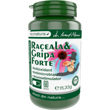 Raceala si Gripa Forte 60 capsule