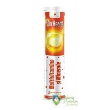 Sun Health Multivitamine si minerale 20 comprimate Sun Health Multivitamine si minerale 20 comprimate