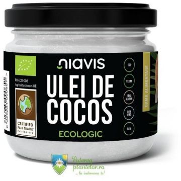 Ulei de cocos virgin ecologic bio 200 gr
