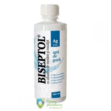 BiSeptol apa de gura cu albastru de metilen si eucalipt 500 ml