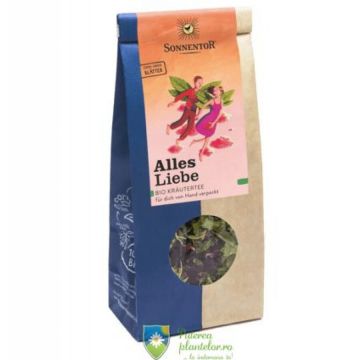 Ceai Amestec Plante Bio Cu toata dragostea 50 gr