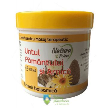 Crema Untul Pamantului si Arnica 250 ml