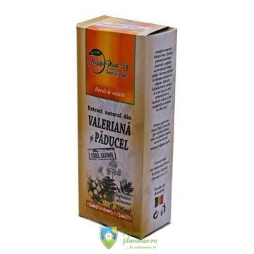 Extract din Valeriana si Paducel fara alcool 200 ml