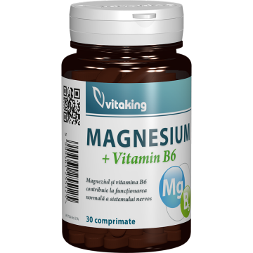 Magneziu Vitamina B6 30 comprimate Magneziu Vitamina B6 30 comprimate