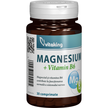 Magneziu Vitamina B6 30 comprimate