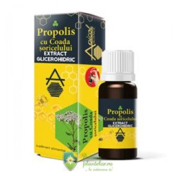 Propolis cu coada soricelului extract glicerohidric ApicolScience 30 ml