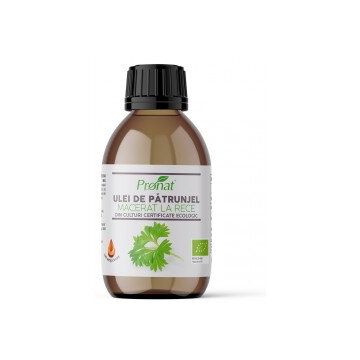 Ulei de patrunjel macerat la rece Bio 100 ml