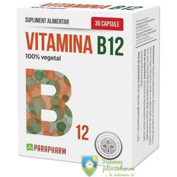 Vitamina B12 30 capsule gelatinoase moi