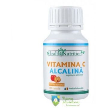 Vitamina C alcalina naturala 120 capsule