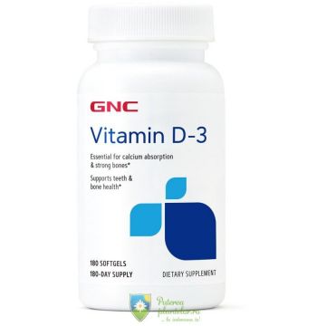 Vitamina D3 50mcg 2000UI 180 capsule