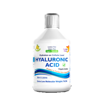 Acid Hialuronic Lichid 100Mg Super Concentrat, 500 ml | Swedish Nutra